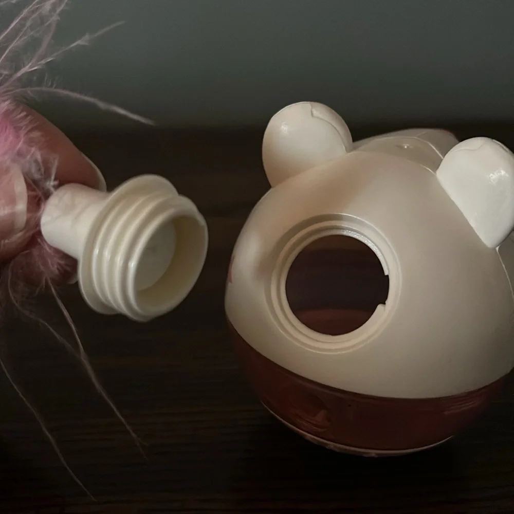 Tipsy mouse cat treat toy